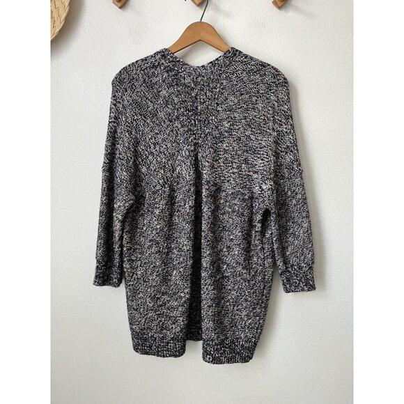 Universal Thread blue cream‎ rust open front shawl sweater XS office wear - Picture 6 of 7